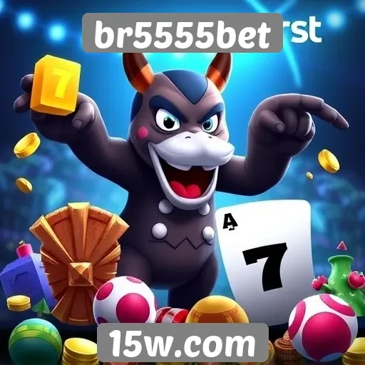 Variedade de jogos disponíveis no br5555bet